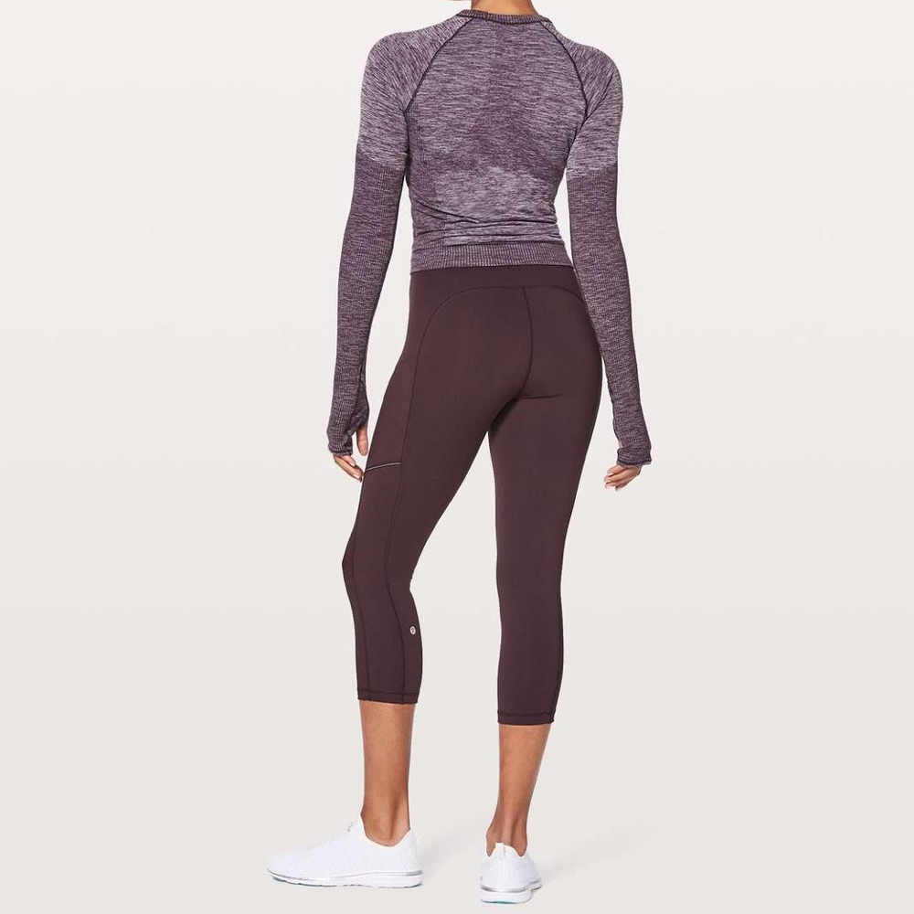 Lululemon Speed Up Crop 21” with Side Pockets